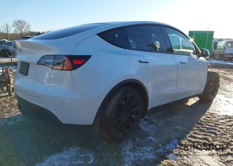 2021 Tesla Model Y Long Range Dual Motor All-Wheel Drive из США, поврежденный, VIN 5YJYGDEE3MF065541